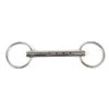 Hollow Pipe Mouth Loose Ring -Royal Horse Outfitters whistle mullen loose ring silver front 779 jacks manufacturing 58677.1712846067