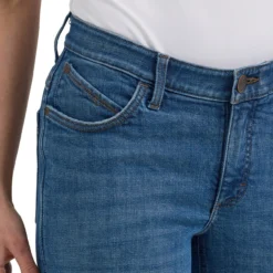 Wrangler Willow Aubree Ultimate Riding Jeans -Royal Horse Outfitters willow bc jean aubree wash detail front 112364571 wrangler 42585.1749154306