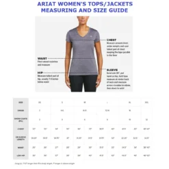 Ariat Billie Jean Chambray Shirt -Royal Horse Outfitters womens measure tops 52931.1741890548