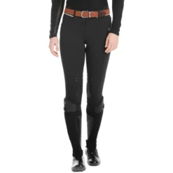 Horse Pilot X-Design Knee Patch Breeches -Royal Horse Outfitters x design kp breeches black front XDE120 horse pilot 81260.1734831943
