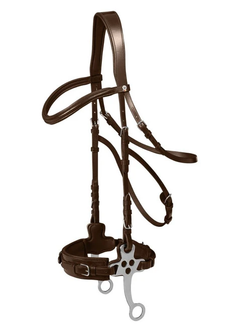 Waldhausen X-Line Hackamore Bridle 3 Waldhausen X-Line Hackamore Bridle