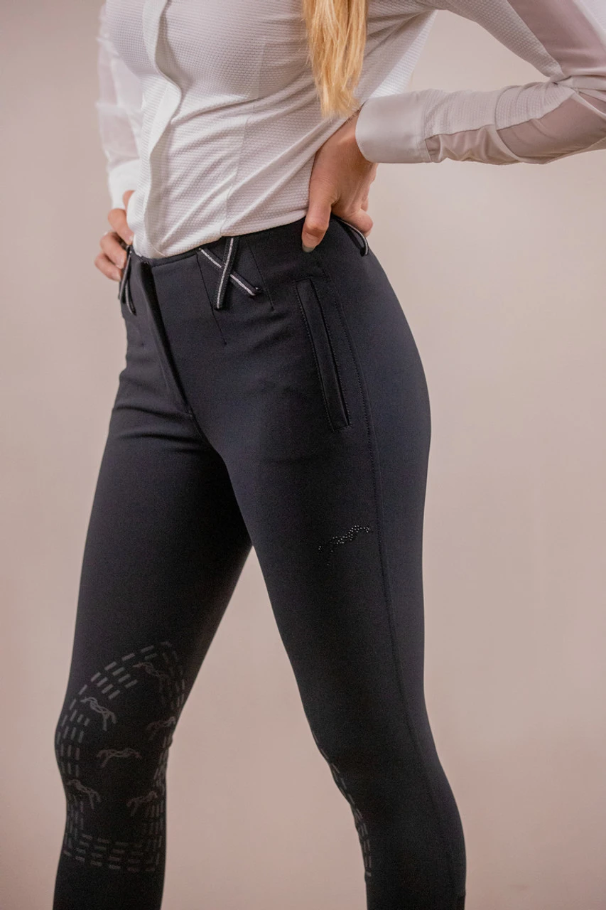 PÉNÉLOPE Pénélope Zuri Knee Patch Breeches 4 PÉNÉLOPE Pénélope Zuri Knee Patch Breeches - Image 2